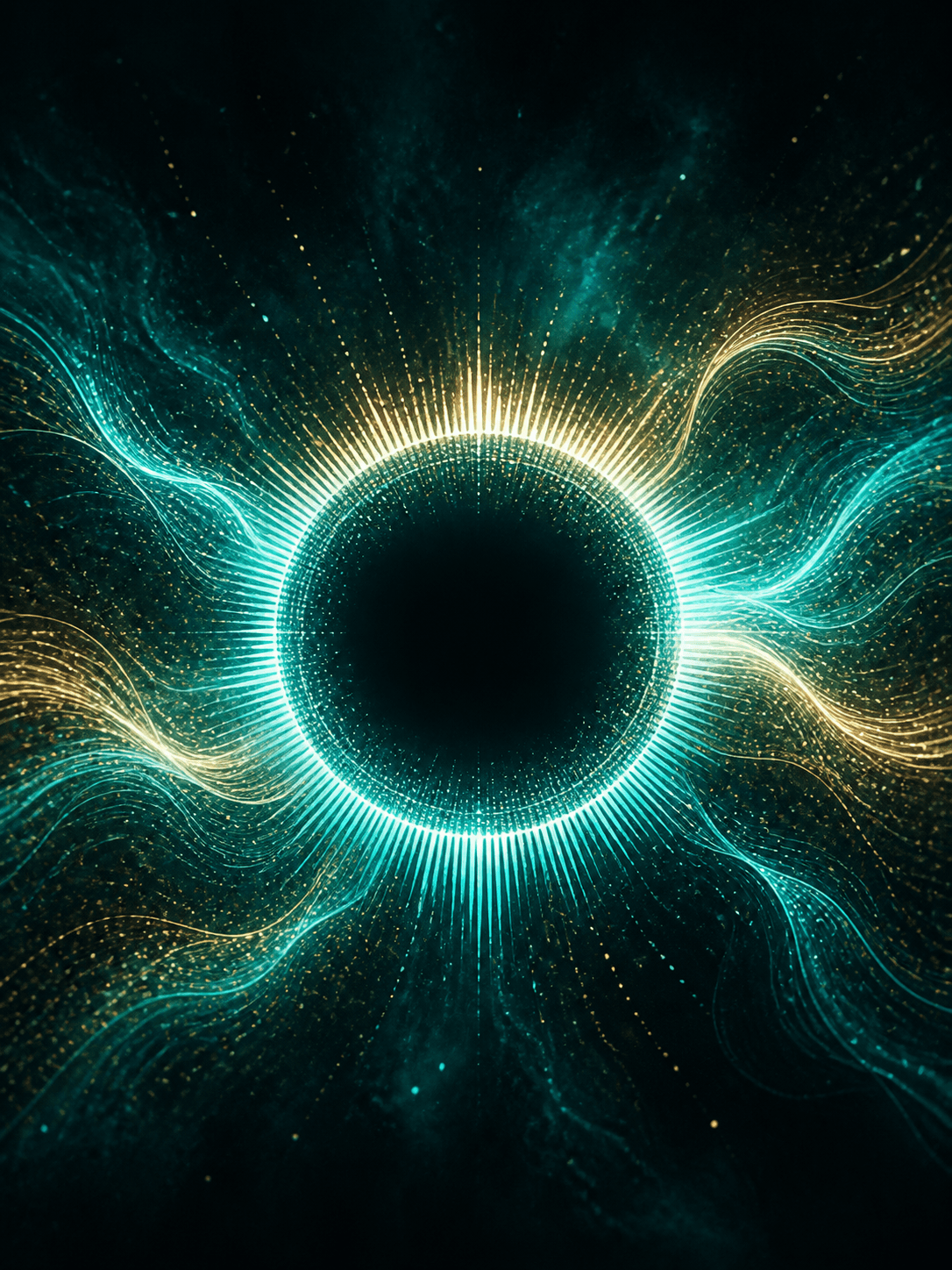 Aurora Flow circular audio visualizer preview